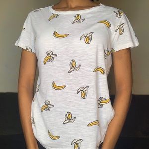 Forever 21 banana T-shirt
